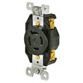 Bryant Locking Device, Flush, 20A 3-Phase Wye 120/208V AC, 4-Pole 4-Wire Non-Grndng, L18-20R, Scrw Terminal 71820FR